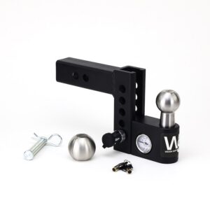 WEIGH SAFE WS AERO HITCH  4' DROP HITCH W/ 2' AWS4-2