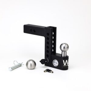 WEIGH SAFE WS AERO HITCH  6' DROP HITCH W/ 2' AWS6-2