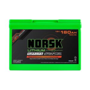 NORSK INC 12V-180AH-LIFEPO4-STARTING B12180GHS