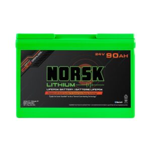 NORSK INC 24V-90AH-LIFEPO4-TROLLING B24090GH