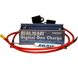BALMAR DIGITAL DUO CHARGE  12/24V  W/WIRES DDC-12/24