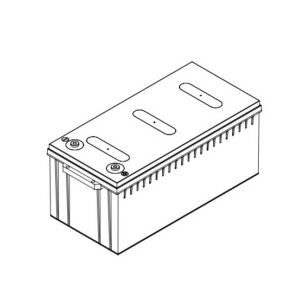 VICTRON ENER 12V/240AH AGM DEEP CYCLE BATT. (M8) BAT412124081