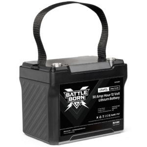 BATTLE BORN 30AH 12V LIFEPO4 BATTERY BBBS3012