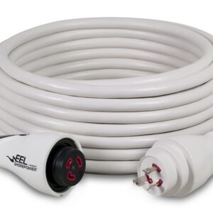 MARINCO EEL CORDSET  30A 125V  50'  WHITE CS30-50W