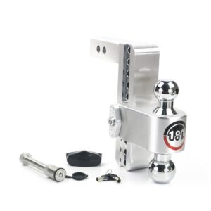 WEIGH SAFE TURNOVER BALL  8' DROP HITCH W/ 2' CTB8-2-KA