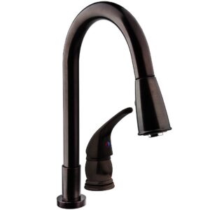 DURA FAUCET PULL-DOWN RV KITCHEN DF-NMK503-VB