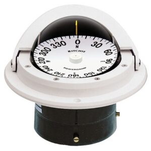 RITCHIE NAVI COMPASS  FLUSH MNT  3' DIAL  WHITE F-82W