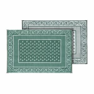 FAULKNER MAT  VINEYARD 8X20 GREEN 48705