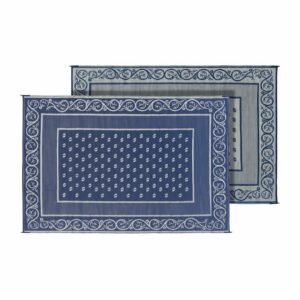 FAULKNER MAT VINEYARD 9X12 BLUE 48701S