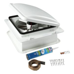 FURRION LLC FURRION RV ROOF VENT FAN WITH LID I FVF14D90R6A-PW-AM