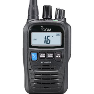 ICOM VHF 5W DUALBAND HH M85 21 USA