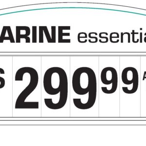 YUNKER END CAP KIT LOW 2' W WHITE - MARINE NTPLPMARINE2