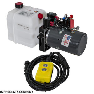 BUYERS PROD 4-WAY DC POWER UNIT-ELEC  0.75 GAL PU642A