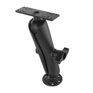 RAM MOUNTING RAM 6.25X2 PLATE W D BALL LONG ARM RAM-D-115-E