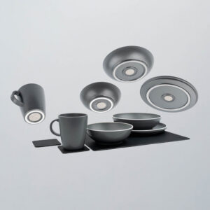 SILWY MAGNET TABLEWARE SET GRAY SYBR-KGS-11-DG