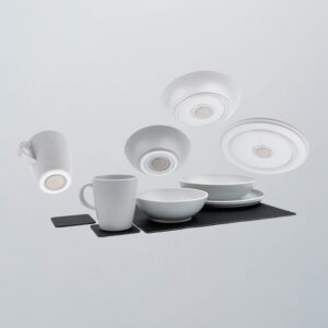 SILWY MAGNET TABLEWARE SET WHITE SYBR-KGS-11-LG