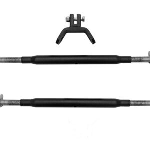 BULLETPROOF FRAME-MOUNTED HITCH STABILIZER BARS STABILIZERBARS