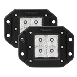 TRAILFX 2X2 POD 4X5W FL PR FLUSH MOUNT 2X2FMF2