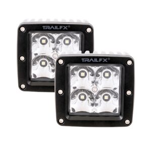 TRAILFX 2X2 POD 4X5W SP PR BK LENS CVR 2X2S2