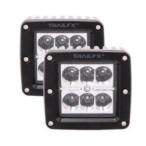 TRAILFX 3X2 POD 6X3W SP PR BK LENS CVR 3X2S2