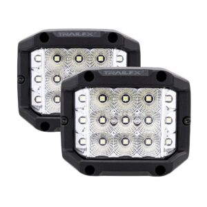 TRAILFX POD SD 15X5W FL PR BK AMBR LENS CVR PODSIDF2