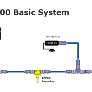 MARETRON TANK LEVEL MNTR (40'DPTH) NMEA 2000 TLM100-01