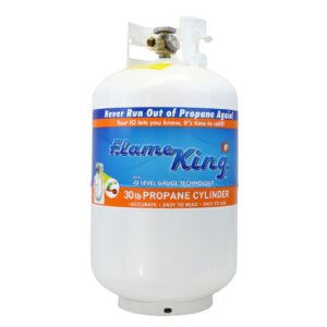 FLAME KING 30# LP CYLINDERS W/OPD WITH GAUGE YSN330