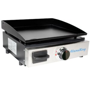 FLAME KING FLAT TOP  PROPANE CAST IRON GRILL G YSNFM-HT-200